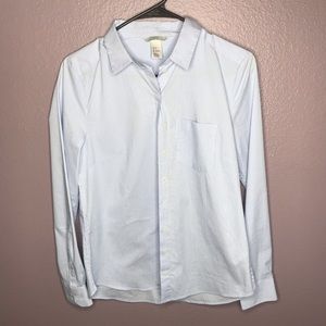 Striped fitted workshirt
